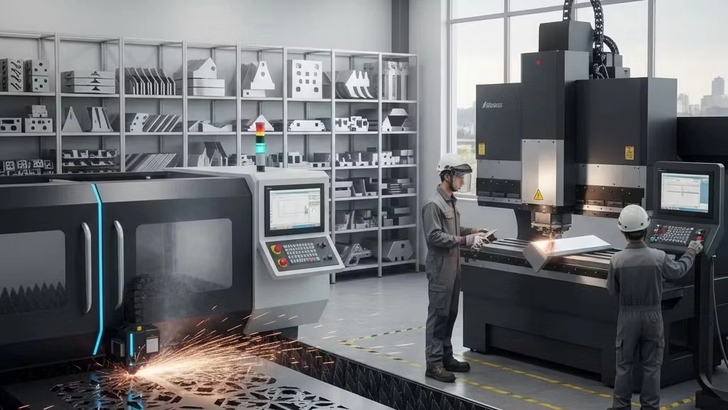 خمکاری CNC و برش لیزر فلزات با بهترین قیمت در تهران